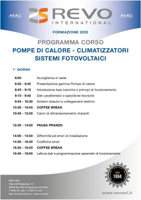 PROGRAMMA CORSO POMPE DI CALORE - CLIMA E FOTOVOLTAICO 2025_page-0001